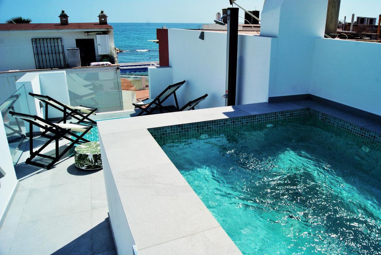 Casa Lopez- Lujosa Casa De Playa En Malaga Villa Buitenkant foto